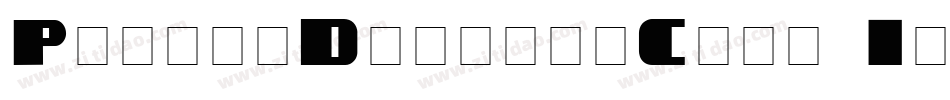 PlanksDisplayCaps Italic字体转换